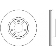 MDC1351 MINTEX Тормозной диск