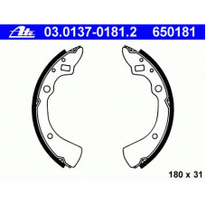 03.0137-0181.2 ATE Комплект тормозных колодок