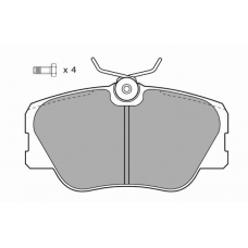 FBP-0495 FREMAX Комплект тормозных колодок, дисковый тормоз