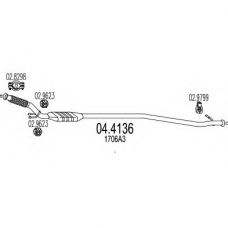 04.4136 MTS Катализатор