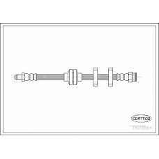19018564 CORTECO Тормозной шланг