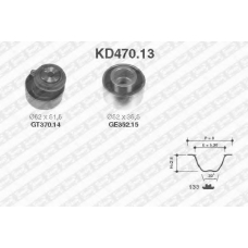 KD470.13 SNR Комплект ремня грм