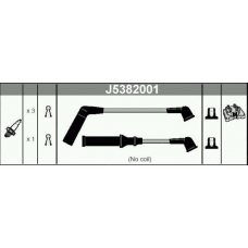 J5382001 NIPPARTS Комплект проводов зажигания