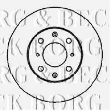 BBD4035 BORG & BECK Тормозной диск