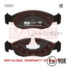 13046070582N-SET-MS MASTER-SPORT Комплект тормозных колодок, дисковый тормоз