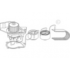 722 658 TOPRAN Водяной насос + комплект зубчатого ремня