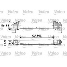 817936 VALEO Интеркулер