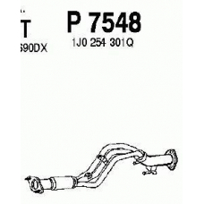 P7548 FENNO Труба выхлопного газа