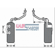 8903031 KUHLER SCHNEIDER Осушитель, кондиционер