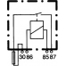 4RA 003 510-367 HELLA Реле, рабочий ток