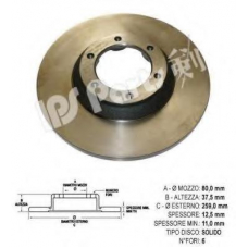 IBT-1900 IPS Parts Тормозной диск