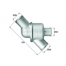 TH 35 85 MAHLE Термостат, охлаждающая жидкость