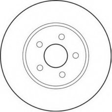 562180BC BENDIX Тормозной диск