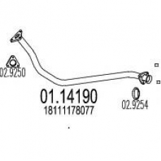 01.14190 MTS Труба выхлопного газа