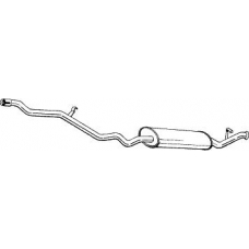 290-229 BOSAL Глушитель выхлопных газов конечный