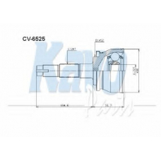 CV-6525 KAVO PARTS Шарнирный комплект, приводной вал