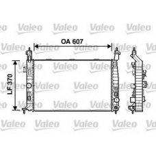 734385 VALEO Радиатор, охлаждение двигателя