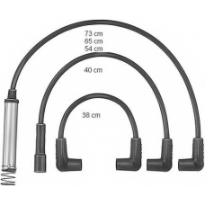 ZEF581 BERU Комплект проводов зажигания