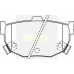 21553 00 C BRECK Комплект тормозных колодок, дисковый тормоз