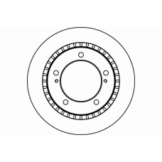 MDC1847 MINTEX Тормозной диск