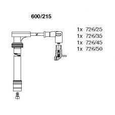600/215 BREMI Комплект проводов зажигания