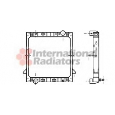 28002059 VAN WEZEL Радиатор, охлаждение двигателя
