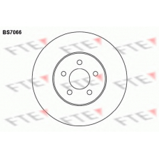 BS7066 FTE Тормозной диск