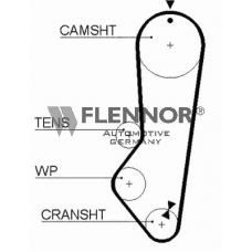 4113V FLENNOR Ремень ГРМ