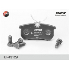 BP43129 FENOX Комплект тормозных колодок, дисковый тормоз