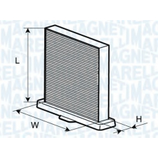 350203065090 MAGNETI MARELLI Фильтр, воздух во внутренном пространстве