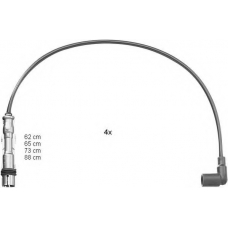 ZEF1184 BERU Комплект проводов зажигания