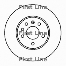 FBD841 FIRST LINE Тормозной диск