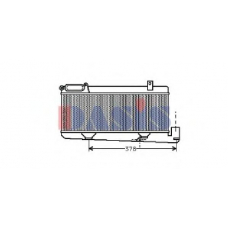 067020N AKS DASIS Интеркулер