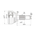 CVJ5082.10 OPEN PARTS Шарнирный комплект, приводной вал