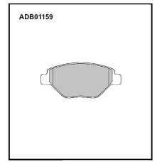 ADB01159 Allied Nippon Тормозные колодки