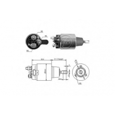 ZM1477 ERA Тяговое реле, стартер