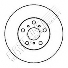 FBD556 FIRST LINE Тормозной диск