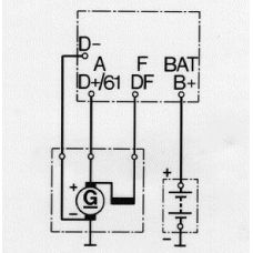 0 190 350 015 BOSCH Регулятор генератора