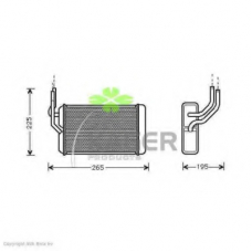32-0008 KAGER Теплообменник, отопление салона