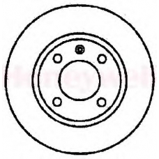 561414B BENDIX Тормозной диск