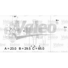 437307 VALEO Генератор