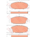 GDB7589 TRW Комплект тормозных колодок, дисковый тормоз