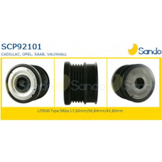 SCP92101 SANDO Ременный шкив, генератор