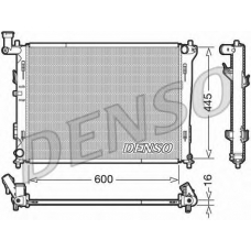 DRM41004 DENSO Радиатор, охлаждение двигателя