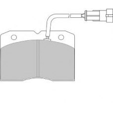 FVR1353 FERODO Комплект тормозных колодок, дисковый тормоз