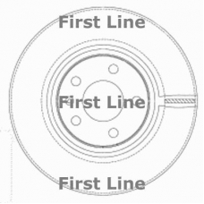 FBD1563 FIRST LINE Тормозной диск