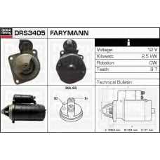 DRS3405 DELCO REMY Стартер