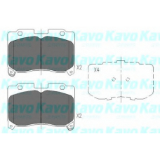 KBP-9045 KAVO PARTS Комплект тормозных колодок, дисковый тормоз