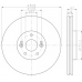 MDC1774 MINTEX Тормозной диск