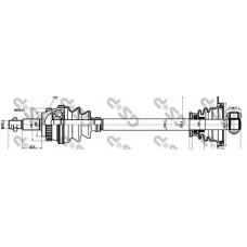 250200 GSP Приводной вал